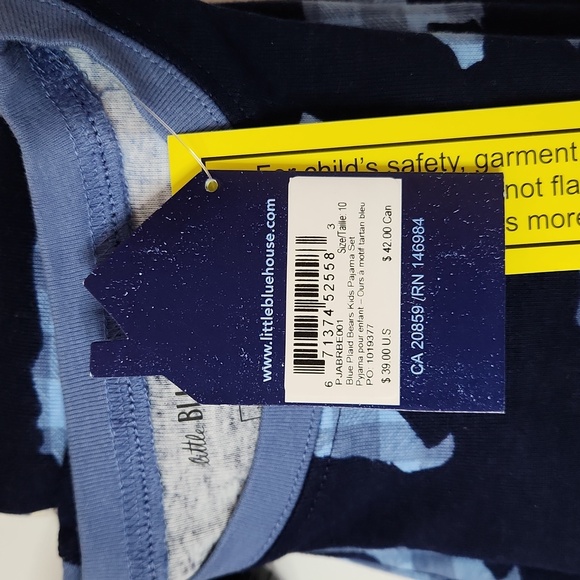 🔥FINAL💲⬇️Hatley/Little Blue House Cotton Pink Plaid Bears Kids PJ's, SZ 4*~NWT - Picture 10 of 12